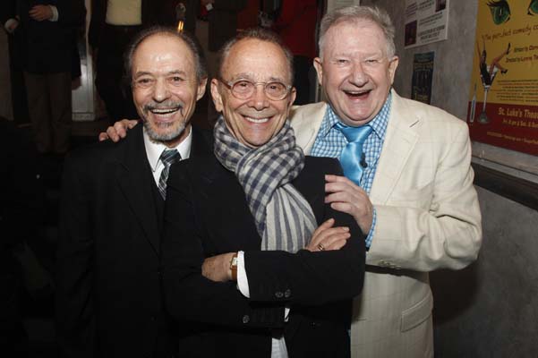 The George M guys: James Dybas, Joel Grey & Harvey Evans